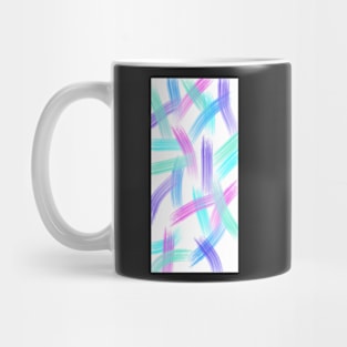 Abstract paint strokes Mug